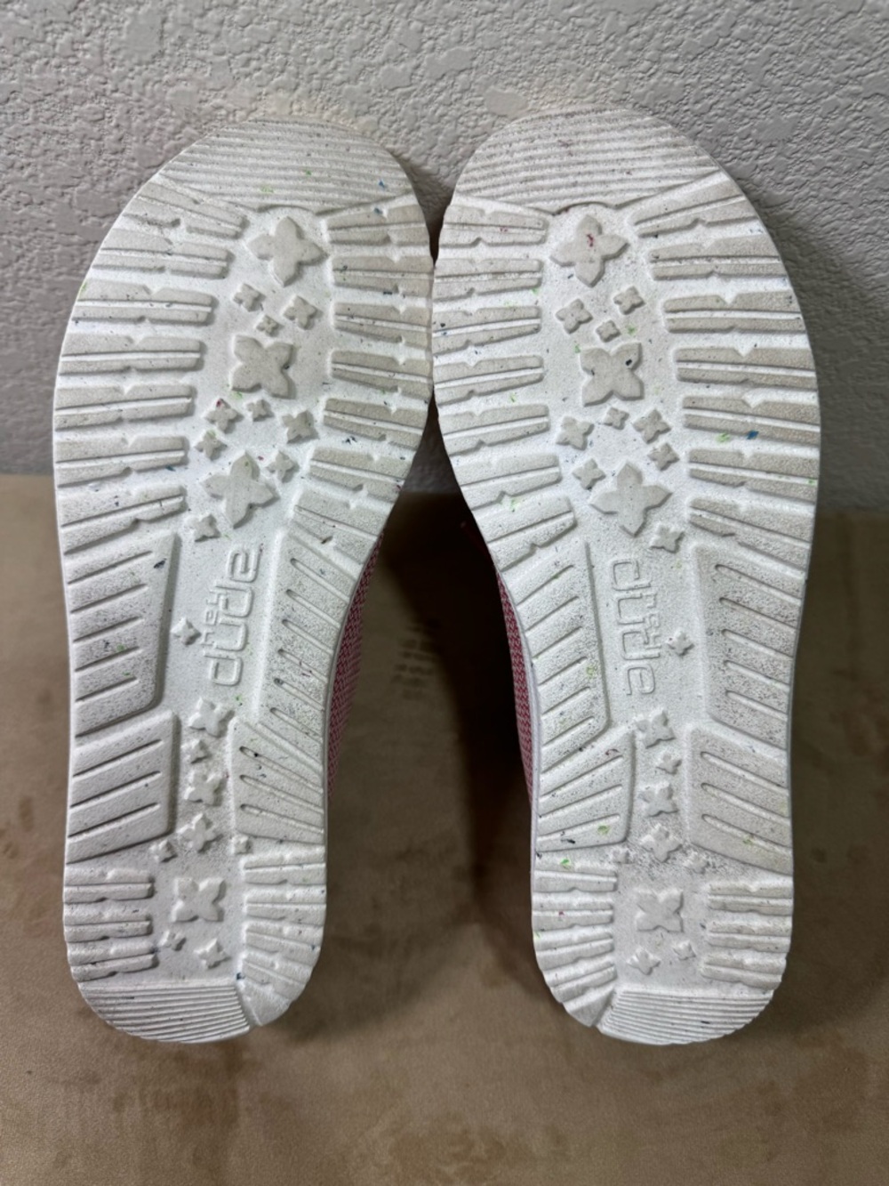 Hey Dude Pink Casual Canvas Shoes - Picture 3 of 3